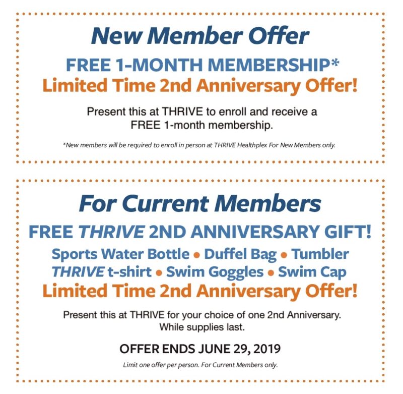 Thrive FREE Membership Offer!